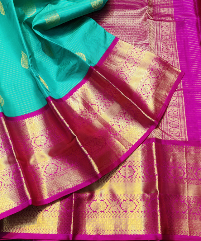 Kanchi Kuttu Handloom Pattu Saree - KMP3033