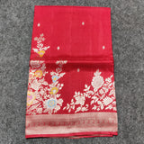 Crepe Banaras silk saree -BS09