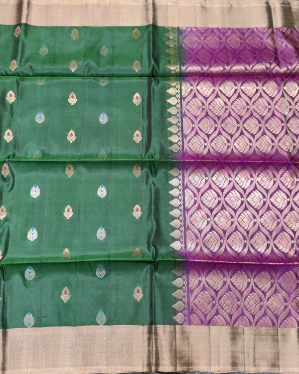 Uppada jamdani Pattu - LWP72 alternate view