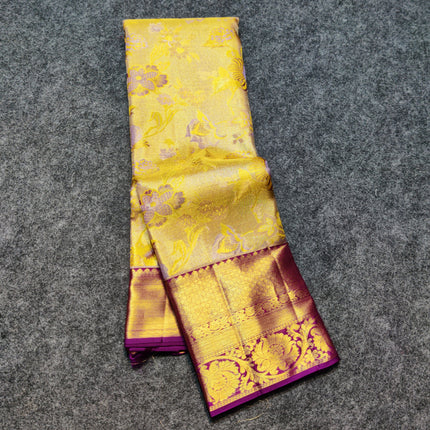Kanchi Pattu Wedding Sarees @50% Off -KMP1743