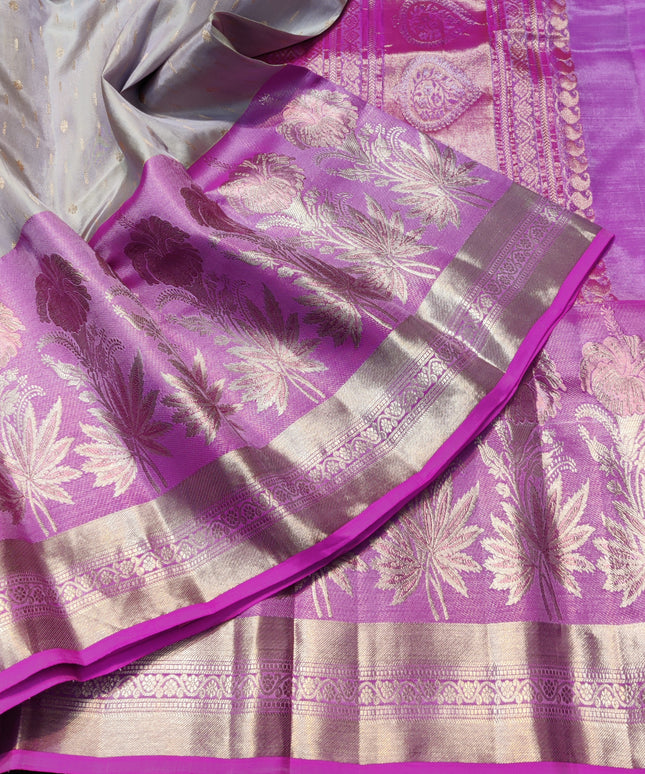Kanchi pattu pure silk Saree - KMP1276