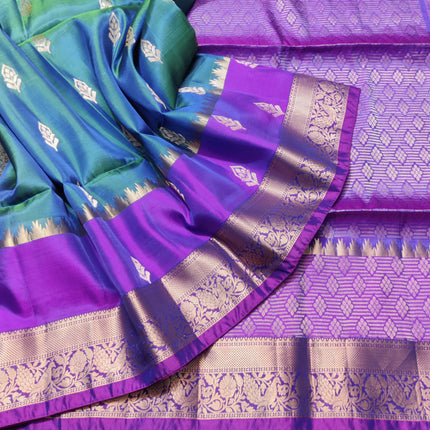Lightweight pattu Scurt Border Saree - LWP87
