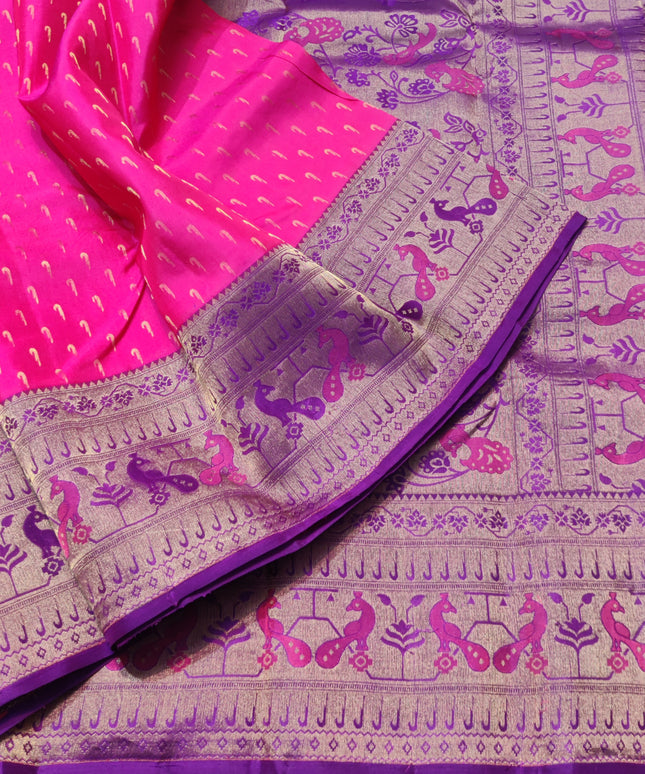 Kanchi paithani Silk Saree -KMP1342
