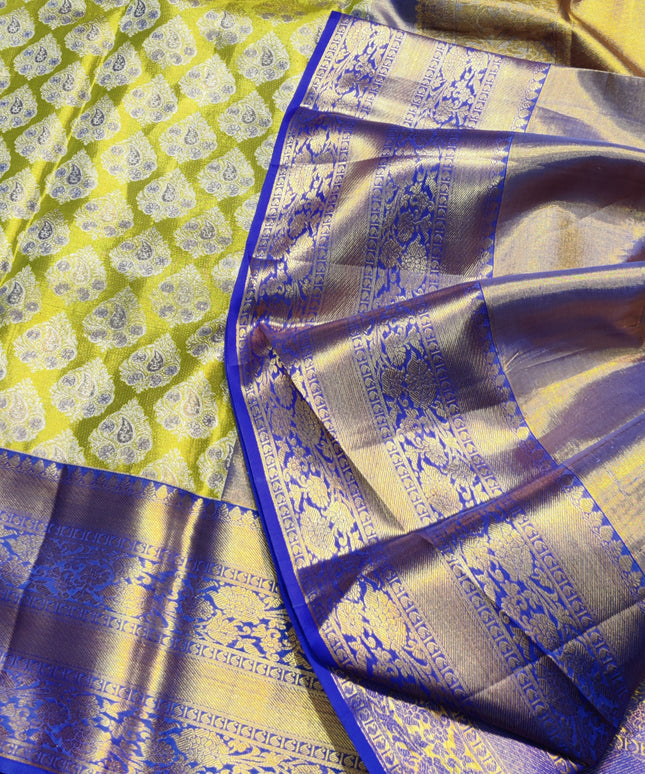 Kanchi Pattu Wedding Sarees @50% Off -KMP1953