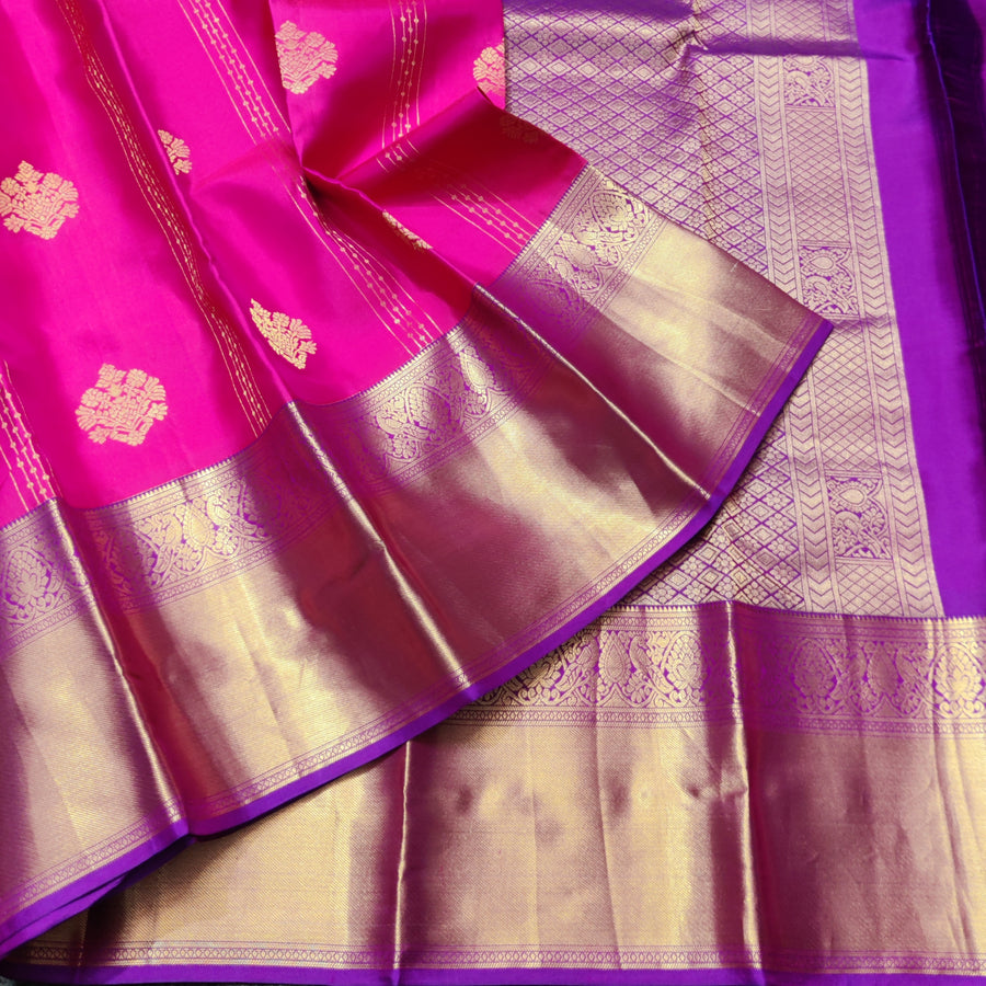 50% off Kanchi kuttu vintage Handloom saree - KMP65