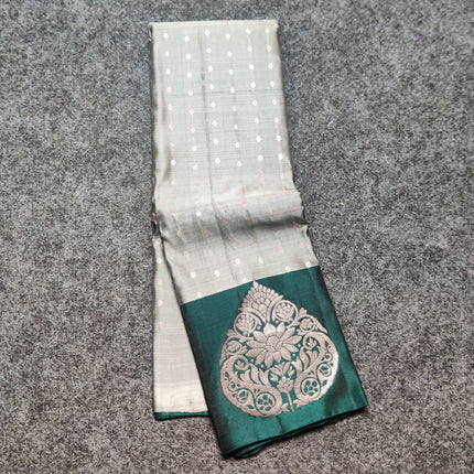 Lightweight Pattu Scurt Border Saree - LWP1078