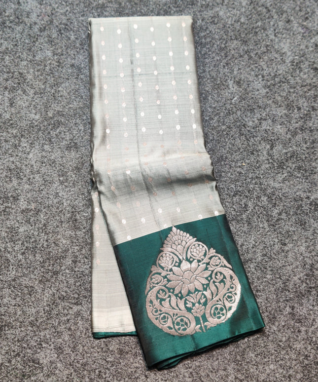 Lightweight Pattu Scurt Border Saree - LWP1078