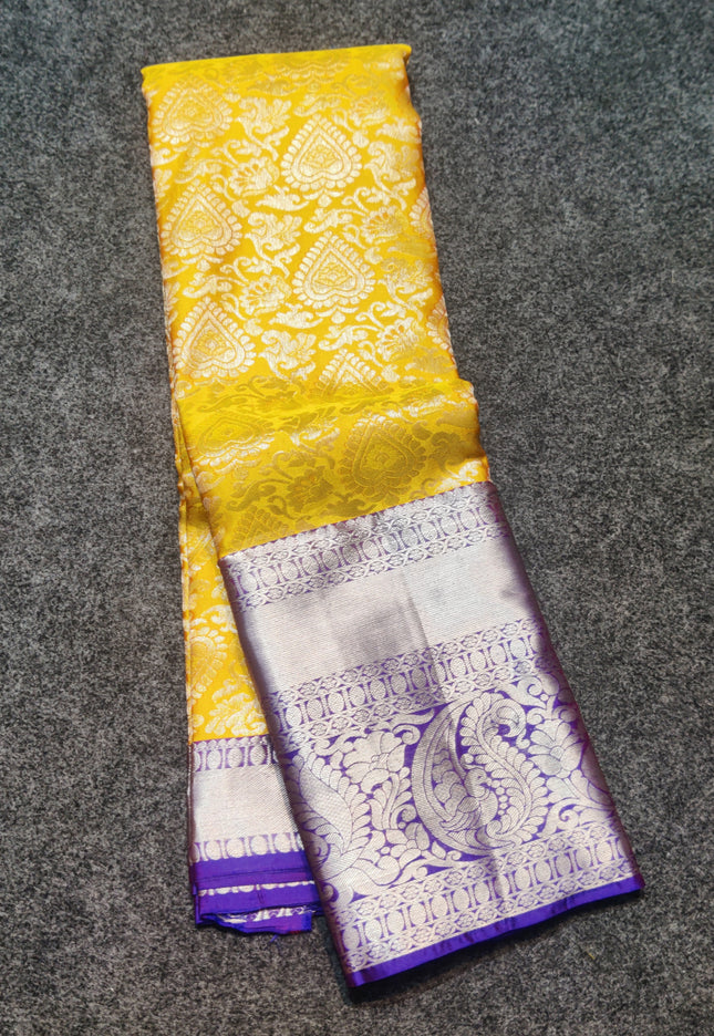 Kanchi pattu half fine Bridal Saree - HF16