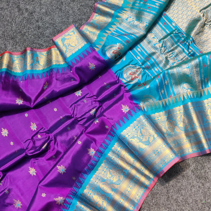 Gadwal pure silk saree - GPS61