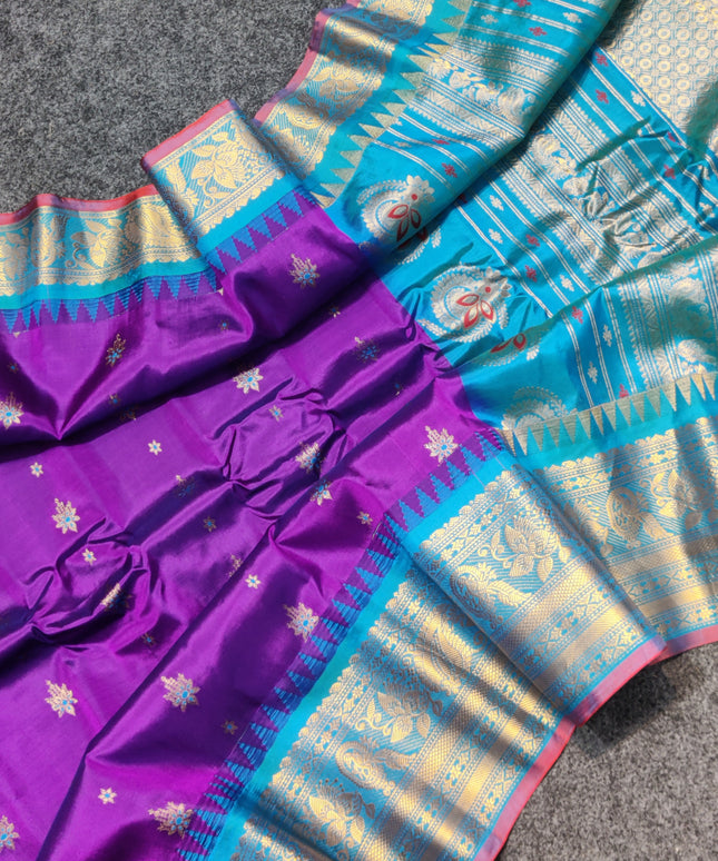 Gadwal pure silk saree - GPS61