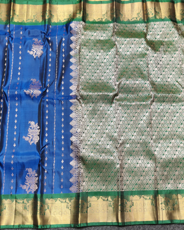 Kanchi Vintage Small border pattu - KMP83 alternate view