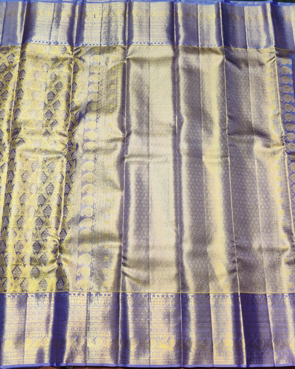 Kanchi Pattu Wedding Sarees @50% Off -KMP1741 alternate view