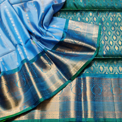 Meenakari kanchi lightweight pattu Saree - KMP3168