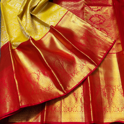 Kanchi pure bridal wear saree - KMP1330