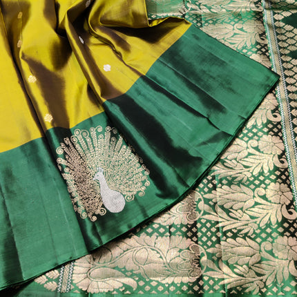 Kanchi pure soft silk Saree - KMP2052
