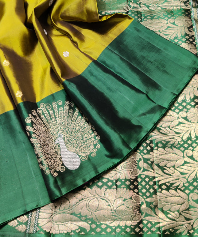 Kanchi pure soft silk Saree - KMP2052