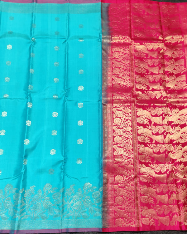 Pure Soft Silk Scurt Border Saree - LWP225 alternate view