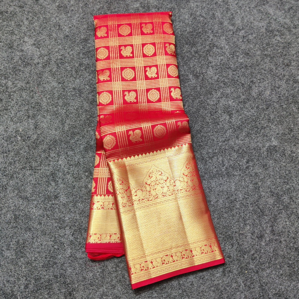 Kanchi Vintage Handloom Pattu Saree - KMP235