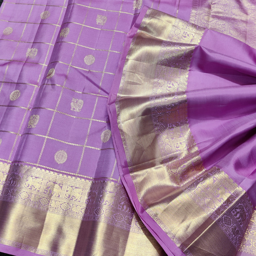 Kanchi Vintage Handloom Pattu Saree - KMP326