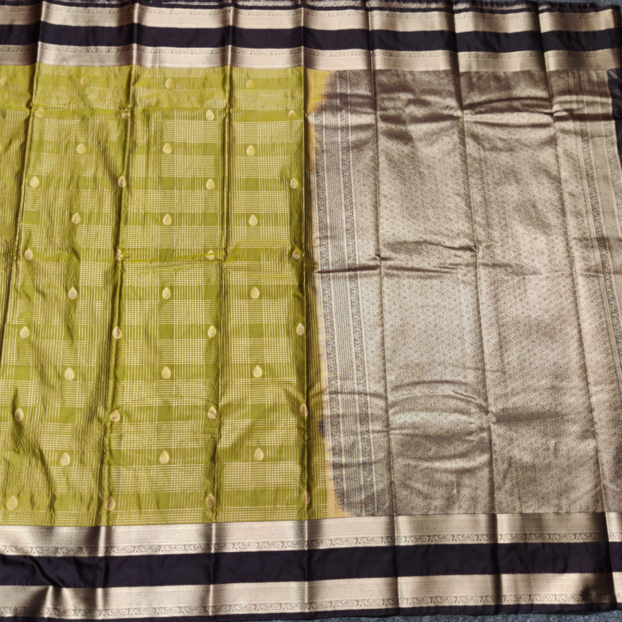 Kanchi semi vintage silk Saree -KS40