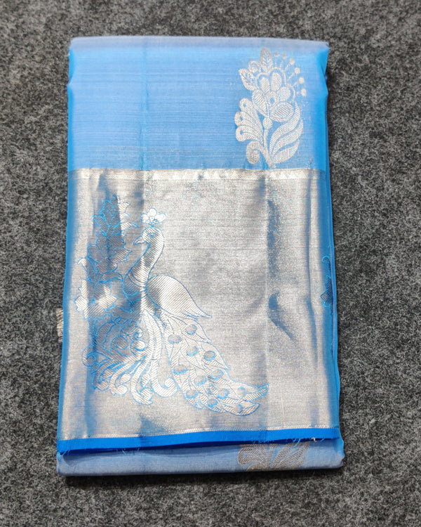 Lightweight pattu Scurt Border Saree - LWP413