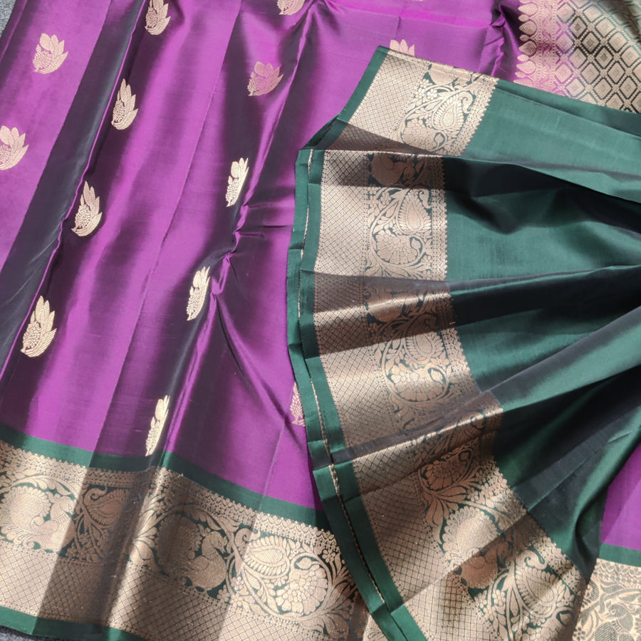 Kanchi Vintage pattu - KMP303