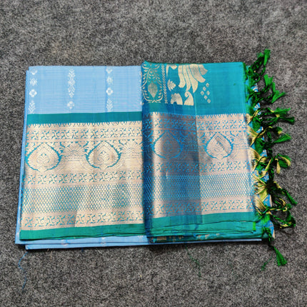 Meenakari kanchi lightweight pattu Saree - KMP3168