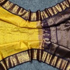 Gadwal check design pure silk- GPS46