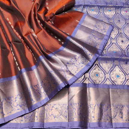 Meenakari kanchi lightweight pattu Saree - KMP3060