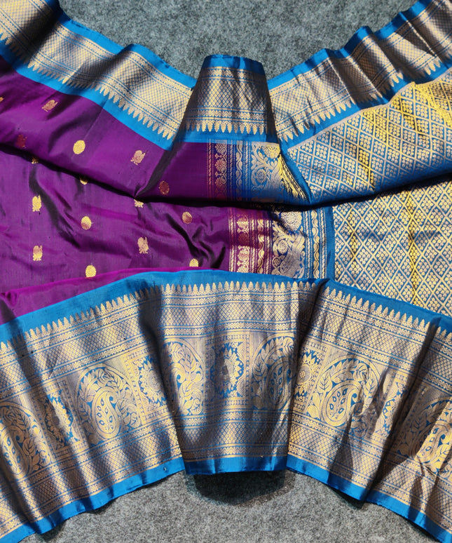 Gadwal pure silk saree - GPS09