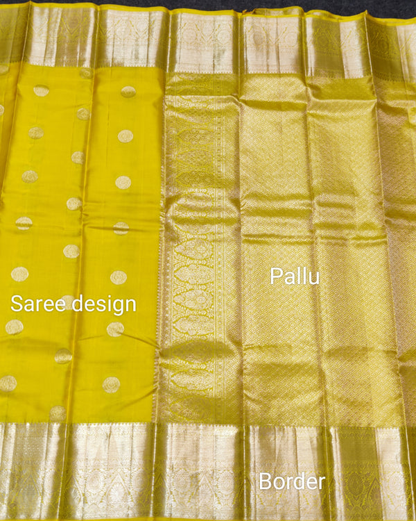 Kanchi Pure handloom Silk Saree - KMP03 alternate view