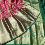 Kanchi pattu half fine bridal wear saree HF09