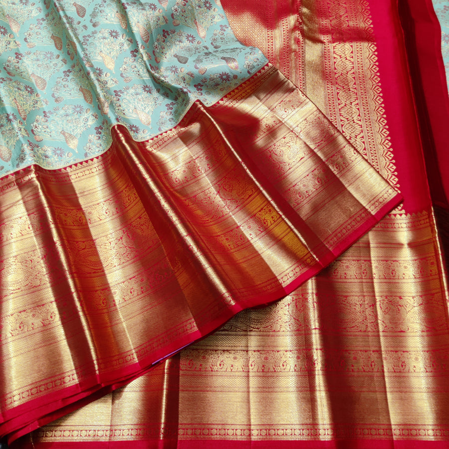 Kanchi Meenakari Bridal wear - KMP133