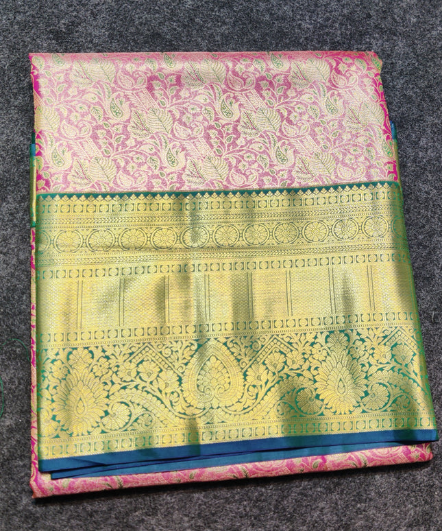 Kanchi pattu half fine Bridal Saree -HF265