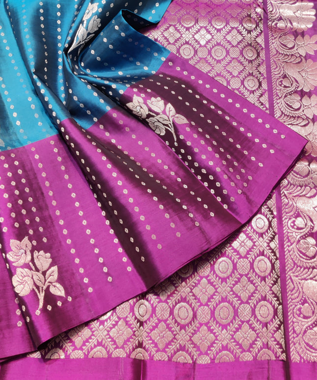 Lightweight Pattu Scurt Border Saree - LWP2100
