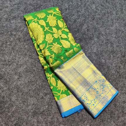 Kanchi Pattu Half Fine Brocade - SP52