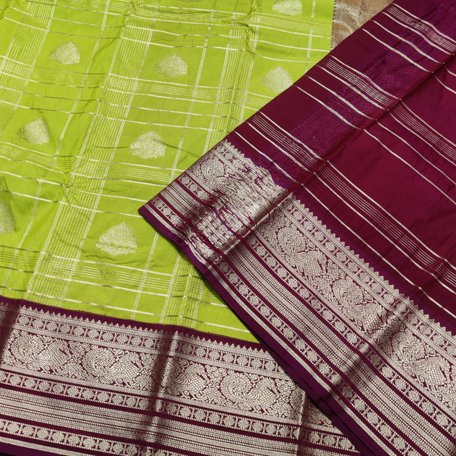 Kanchi semi vintage silk Saree -KS07