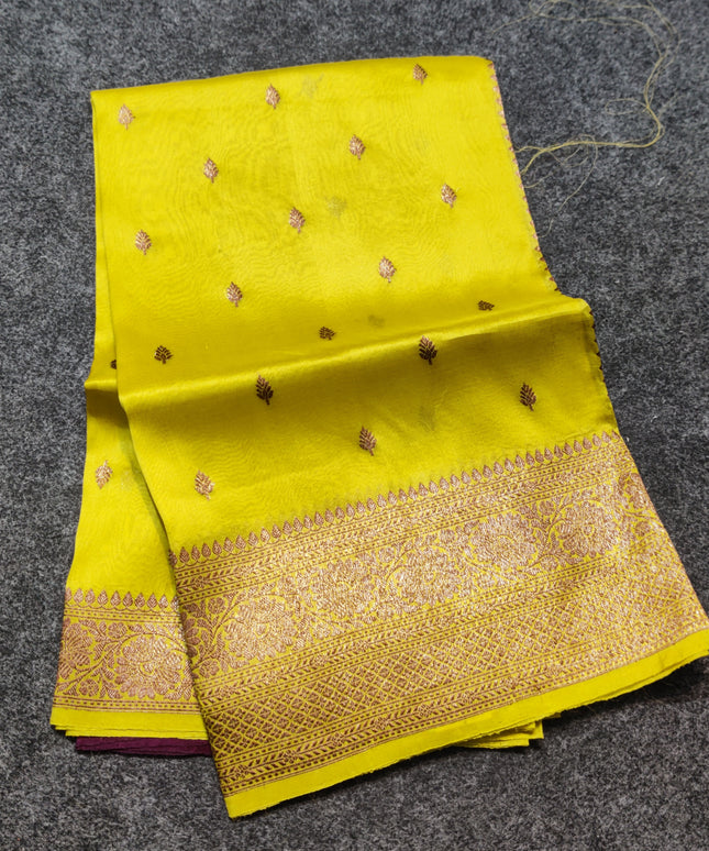 Organza Silk Saree -ORK02