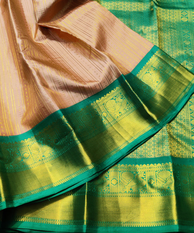 Kanchi Handloom Kuttu Pure Silk Saree - KMP939