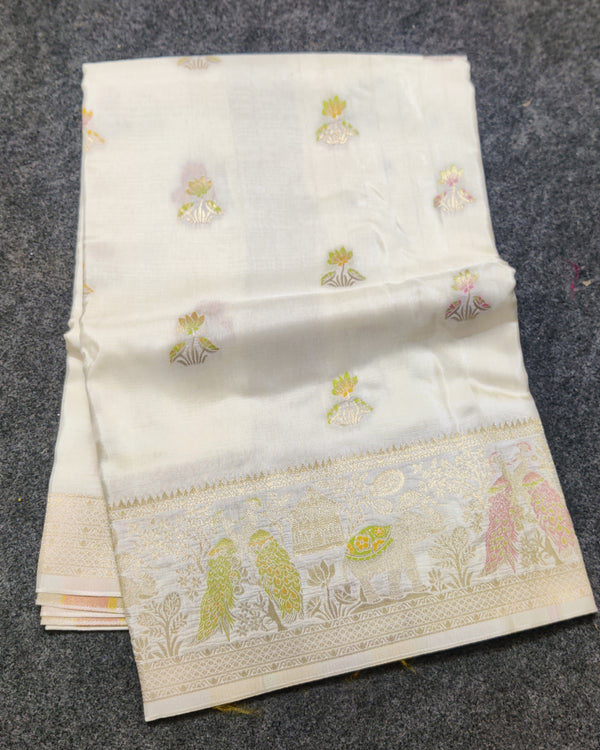 Mashru Silk Saree- MS21