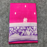 Viscos silk saree -V03