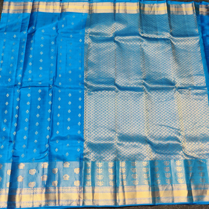 Kanchi pure vintage silk Saree - KMP3007