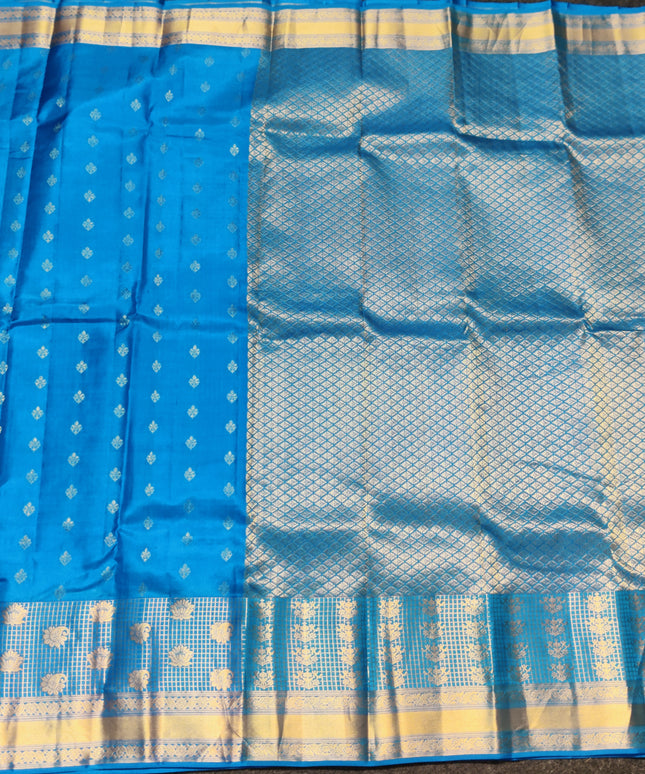 Kanchi pure vintage silk Saree - KMP3007