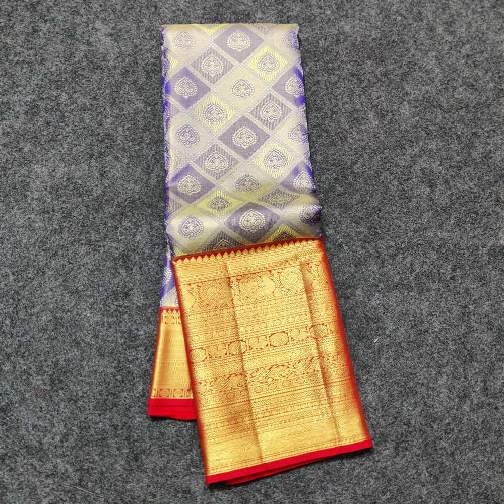Kanchi Pattu Wedding Saree -KMP204
