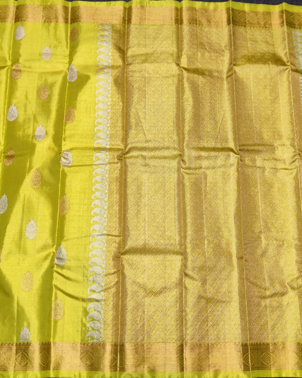 Kanchi Pure Handloom Tissue Silk Saree - KMP240 alternate view