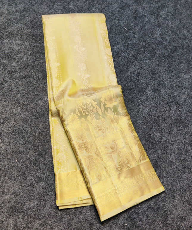 Kanchi pattu pure silk Saree - KMP1274