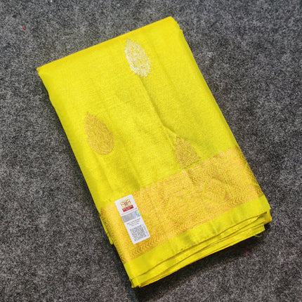 Kanchi Pure Handloom Tissue Silk Saree-KMP115