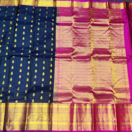 Kanchi Pure Silk Saree- KMP3050