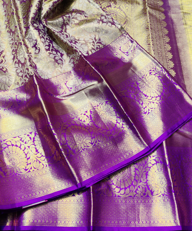 Kanchi Pattu Wedding Sarees @30% Off -KMP960