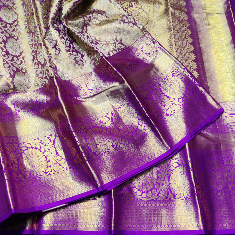 Kanchi Pattu Wedding Sarees @30% Off -KMP960